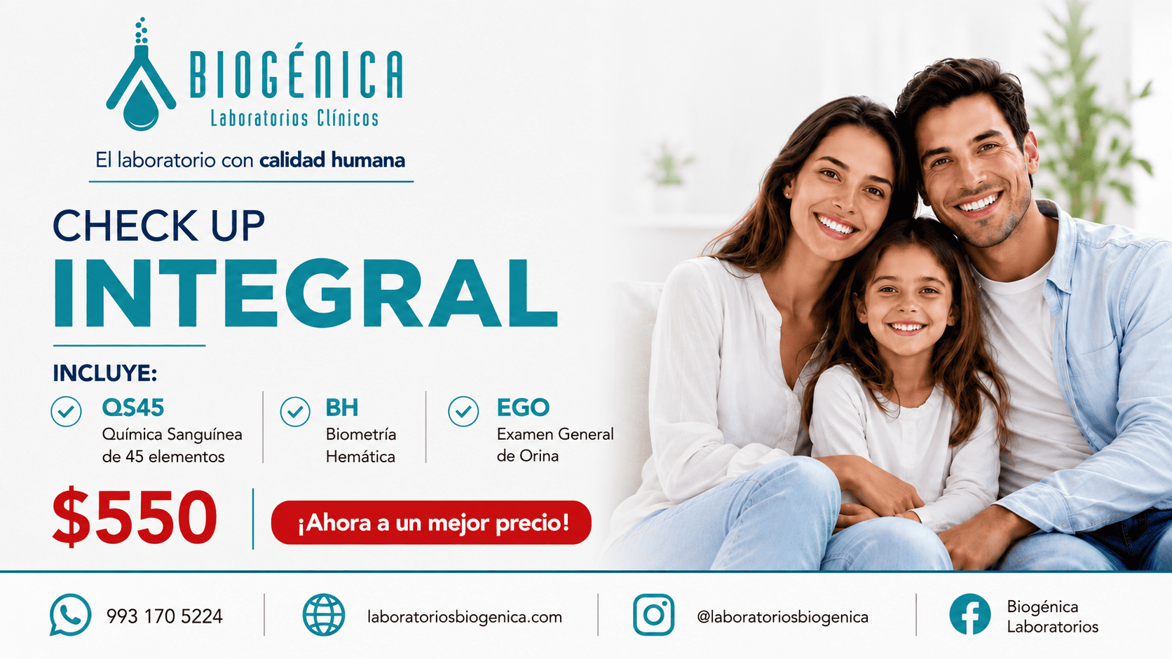 Familia paquete integral