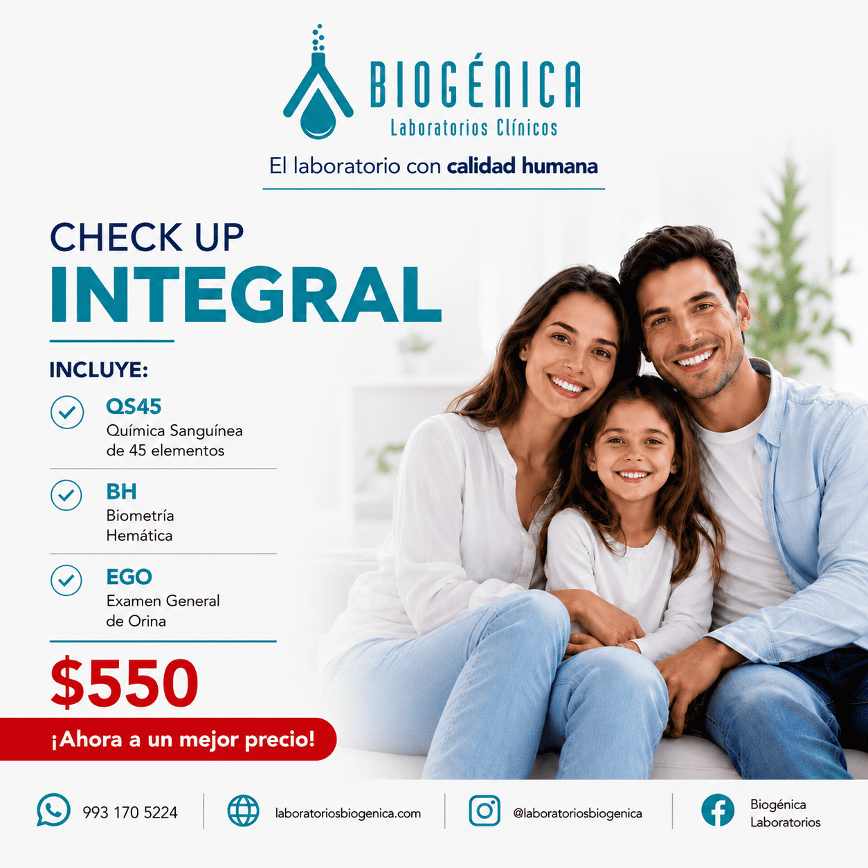 Familia paquete integral